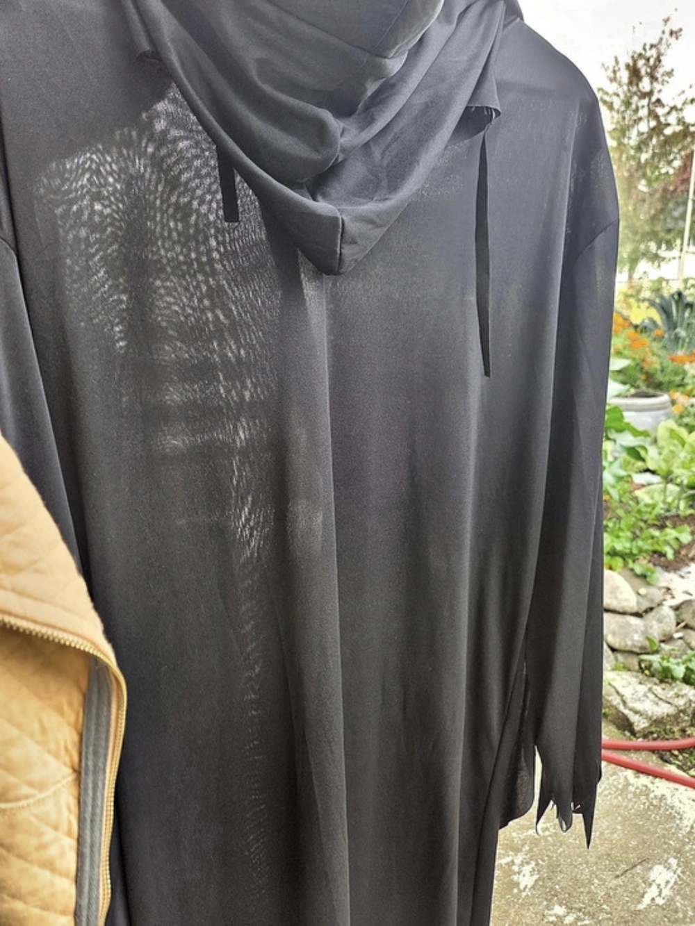 Vintage 1997 Scream Ghost Face Black & White Costume - Picture 7 of 7